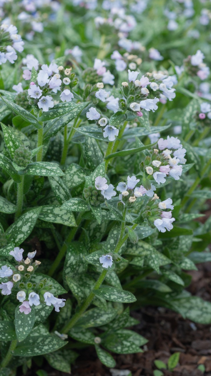 Pulmonaria saccharata 'Opal'
